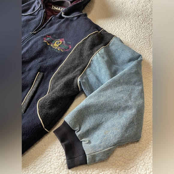 B.U.M. Jackets & Coats Vintage Bum Equipment Full Zip Hooded